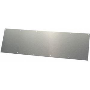 ROCKWOOD K1050.32D 10x34 Door Protection Plate, SS, Armor, 10 Inch Height, 34 Inch W | CD2FHL 52HU16