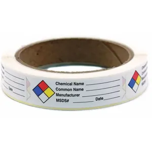 ROLL PRODUCTS 163-0004 Label | AA2PYB 10Y373