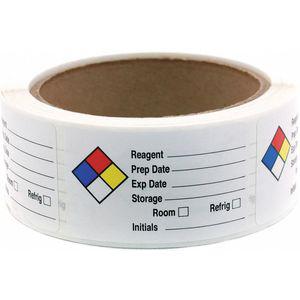 ROLL PRODUCTS 163-0014 Label - Pack Of 250 | AA2PYA 10Y372