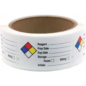 ROLL PRODUCTS 163-0014 Label - Pack Of 250 | AA2PYA 10Y372