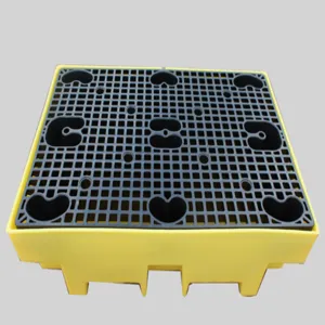 ROMOLD BP2 Spill Pallet, For 2 x 205 Litre Drums, 240 Litre Sump Capacity | CE4TGT