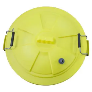 ROMOLD LDK1x3 Leak Diverting Kit With 5m Hose, 1 Canopy, 6 Straps, 6 Clips, 85L Bin Capacity, Yellow Bin | CM7PFZ