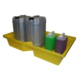 ROMOLD ST60BASE Spill Tray, Without Grid, General Purpose, 63 Litre Sump Capacity | CE4TLJ