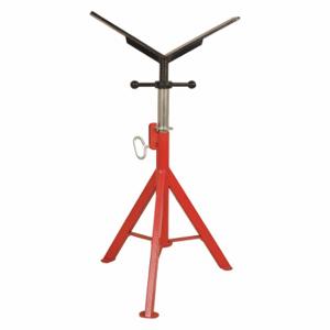 ROTHENBERGER 10643 V-Head Pipe Stand, V Head, 2500 Lb Max. Load Capacity, 50 Inch Max. Height | CV4QNP 53RF39