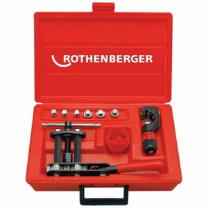 ROTHENBERGER 26715 Flare and Precision Socket Tool, Single 45 Degree, Hard Tubes/Soft Tubes, Case | CT9DXZ 53RE80