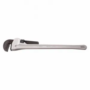 ROTHENBERGER 70169 End Pipe Wrench, Aluminum, 8 Inch Jaw Capacity, Serrated, 60 Inch Overall Lg, Straight | CT9DWG 60EG12