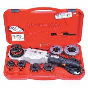 ROTHENBERGER 71259L Portable Pipe Threading Machine, Corded, Supertronic 2000, 1/2 Inch To 2 Inch Pipe | CT9DXM 53RE88