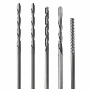 ROTOZIP RZ-BITSET1 Multipurpose Cutting Bit Set, High Speed Steel, 1/8 Inch Drill Bit Dia, 1 Inch Cutting Dp | CT9DZD 53DM77