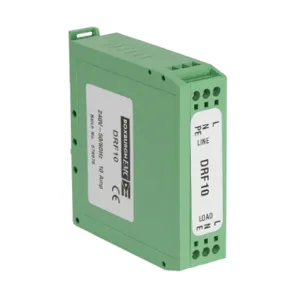 ROXBURGH DRF10 Emi Input Filter, 120/240 VAC, 1-Phase, 10A, 35mm Din Rail Mount, Emi/Rfi Filtering | CV7LZC