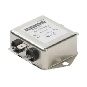 ROXBURGH RES90F01 Emi Input Filter, 120/240 VAC, 1-Phase, 1A, Panel Mount, Emi/Rfi Filtering, Multi-Stage | CV7MBQ