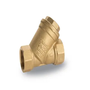 RUB VALVES 128N00 Y-Strainer, 4 Inch BSP Size, Brass, Female | CF3ERL