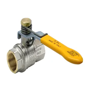 RUB VALVES S84H00M Ball Valve, 1-1/2 Inch BSPP Size, Brass, Female, Spring Return | CF3FJE