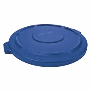 RUBBERMAID 1779733 Trash Can Top, BRUTER, Round, Flat, For 55 gal Cntnr Cap, Plastic | CT9FLP 48XM49