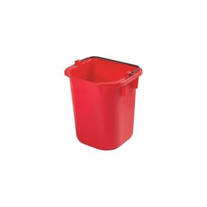 RUBBERMAID 1857375 Disinfecting Pail, 5 Qt, Red | CT9FGJ 58LM08