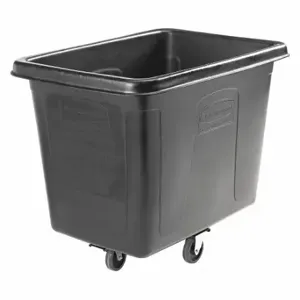 RUBBERMAID 1867537 Cube Truck, 16 Cu. Ft, W/Quiet Caster | CT9EUQ 43XC26