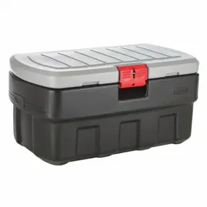 RUBBERMAID 1949208 UNITED SOLUTIONS Attached Lid Container, 35 gal, 35 1/4 Inch x 20 Inch x 17 1/4 Inch | CT9FPQ 2YU14