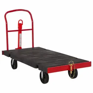 RUBBERMAID 2154629 Platform Truck, 2500 Lb Load Capacity, 60 Inch X 30 Inch X 12 3/8 Inch | CT9FGT 801CM8