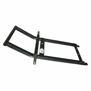 RUBBERMAID FG1304L2BLA Cubic Utility Tilt Truck Frame, Black, 1/2 Inch | CV4LKD 33PT49