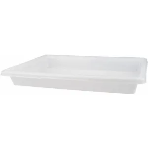 RUBBERMAID FG350600WHT Tote Box Length 26 In | AF3ZVM 8MVL5