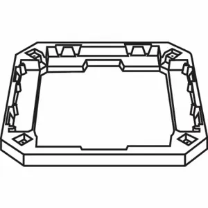 RUBBERMAID FG3975L5DWOOD Stationary Collar | CT9EYL 33PV92