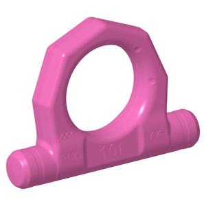 RUD CHAIN 7906203 Load Ring, 50T Nominal Size, 265 mm Pitch, Octagon Shape, Phosphated | CY3JZM