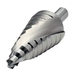 RUKO 101705 Step Drill Bit, 5 Size, 9 Steps, High-Speed Steel, Bright Finish, Split Point | CV7HKZ