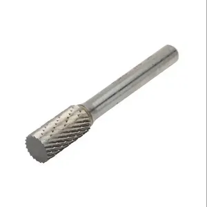 RUKO 116403 Rotary Burr, Cylinder Without End Cut, 3/8 Inch Burr Dia., 3/4 Inch Burr Length | CV7DXD