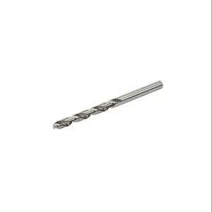 RUKO 214040 Jobber-Length Drill Bit, 4mm, Split Point, High-Speed Steel, Pack Of 10 | CV7HLV