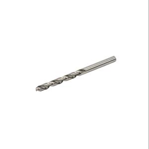 RUKO 214042 Jobber-Length Drill Bit, 4.2mm, Split Point, High-Speed Steel, Pack Of 10 | CV7HLW