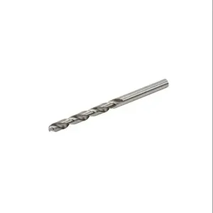 RUKO 214045 Jobber-Length Drill Bit, 4.5mm, Split Point, High-Speed Steel, Pack Of 10 | CV7HLX