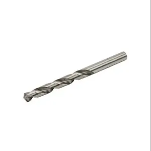 RUKO 214068 Jobber-Length Drill Bit, 6.8mm, Split Point, High-Speed Steel, Pack Of 10 | CV7HMB