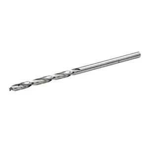 RUKO 214803 Jobber-Length Drill Bit, 3/32 Inch Size, Split Point, High-Speed Steel, Pack Of 10 | CV7HMV