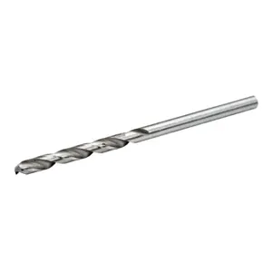 RUKO 214805 Jobber-Length Drill Bit, 1/8 Inch Size, Split Point, High-Speed Steel, Pack Of 10 | CV7HMX