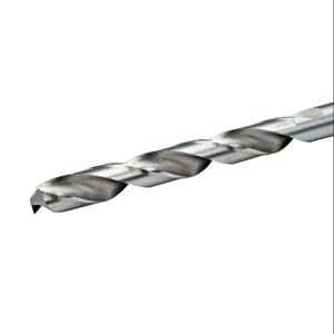 RUKO 214813 Jobber-Length Drill Bit, 1/4 Inch Size, Split Point, High-Speed Steel, Pack Of 10 | CV7HNF