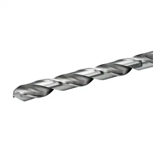 RUKO 214814 Jobber-Length Drill Bit, 17/64 Inch Size, Split Point, High-Speed Steel, Pack Of 10 | CV7HNG