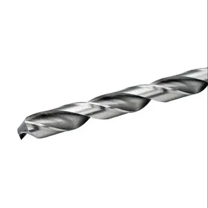 RUKO 214816 Jobber-Length Drill Bit, 19/64 Inch Size, Split Point, High-Speed Steel, Pack Of 10 | CV7HNJ