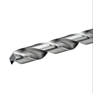 RUKO 214823 Jobber-Length Drill Bit, 13/32 Inch Size, Split Point, High-Speed Steel, Pack Of 10 | CV7HNR