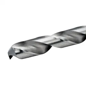 RUKO 214829 Jobber-Length Drill Bit, 1/2 Inch Size, Split Point, High-Speed Steel, Pack Of 5 | CV7HNY