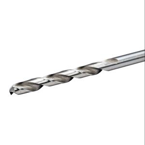 RUKO 2149007 Jobber-Length Drill Bit, Wire Number Size 7, Helical Point, High-Speed Steel, Pack Of 10 | CV7HPA