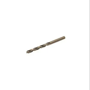 RUKO 215040 Jobber-Length Drill Bit, 4mm, Split Point, 5 Perc. Cobalt High-Speed Steel, Pack Of 10 | CV7HQA