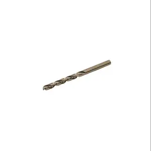 RUKO 215042 Jobber-Length Drill Bit, 4.2mm, Split Point, 5 Perc. Cobalt High-Speed Steel, Pack Of 10 | CV7HQB