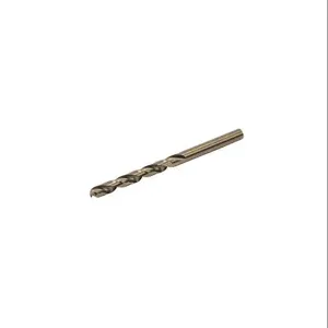 RUKO 215045 Jobber-Length Drill Bit, 4.5mm, Split Point, 5 Perc. Cobalt High-Speed Steel, Pack Of 10 | CV7HQC