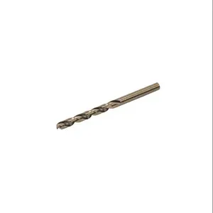 RUKO 215050 Jobber-Length Drill Bit, 5mm, Split Point, 5 Perc. Cobalt High-Speed Steel, Pack Of 10 | CV7HQD