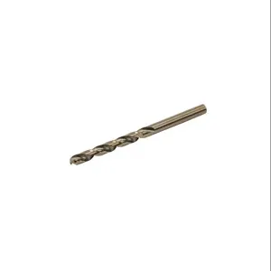 RUKO 215055 Jobber-Length Drill Bit, 5.5mm, Split Point, 5 Perc. Cobalt High-Speed Steel, Pack Of 10 | CV7HQE