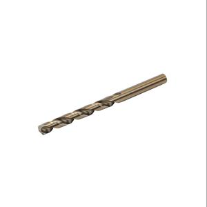 RUKO 215080 Jobber-Length Drill Bit, 8mm, Split Point, 5 Perc. Cobalt High-Speed Steel, Pack Of 10 | CV7HQL