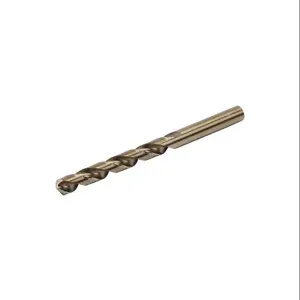 RUKO 215085 Jobber-Length Drill Bit, 8.5mm, Split Point, 5 Perc. Cobalt High-Speed Steel, Pack Of 10 | CV7HQM