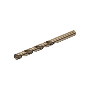 RUKO 215102 Jobber-Length Drill Bit, 10.2mm, Split Point, 5 Perc. Cobalt High-Speed Steel, Pack Of 10 | CV7HQQ