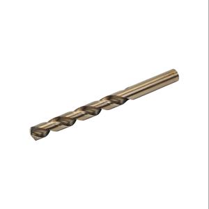 RUKO 215105 Jobber-Length Drill Bit, 10.5mm, Split Point, 5 Perc. Cobalt High-Speed Steel, Pack Of 5 | CV7HQR
