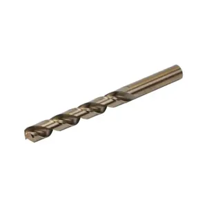 RUKO 215120 Jobber-Length Drill Bit, 12mm, Split Point, 5 Perc. Cobalt High-Speed Steel, Pack Of 5 | CV7HQV