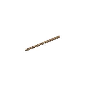 RUKO 215804 Jobber-Length Drill Bit, 7/64 Inch Size, Split Point, 5 Perc. Cobalt Hss, Pack Of 10 | CV7HRB